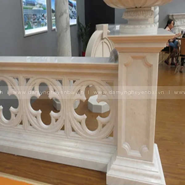 Một số mẫu con tiện, trụ đá đẹp – Con tiện, trụ đá trắng Yên Bái (ảnh 3)