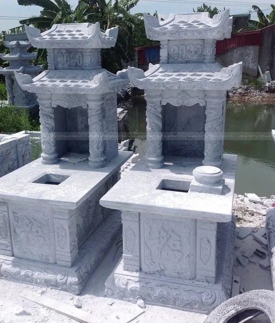 Chất liệu và kích thước – Lăng mộ đá Yên Bái