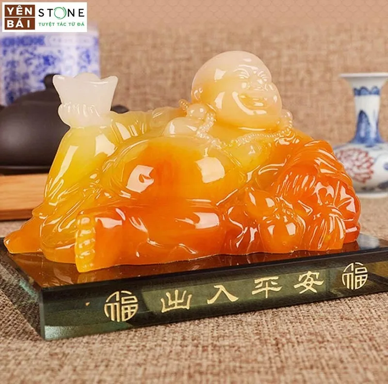 Cách đặt tượng phật di lặc bằng đá để xe ô tô – Tượng phật di lặc bằng đá để xe ô tô