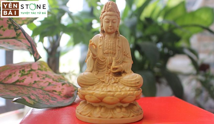 Tượng phật quan âm để xe ô tô