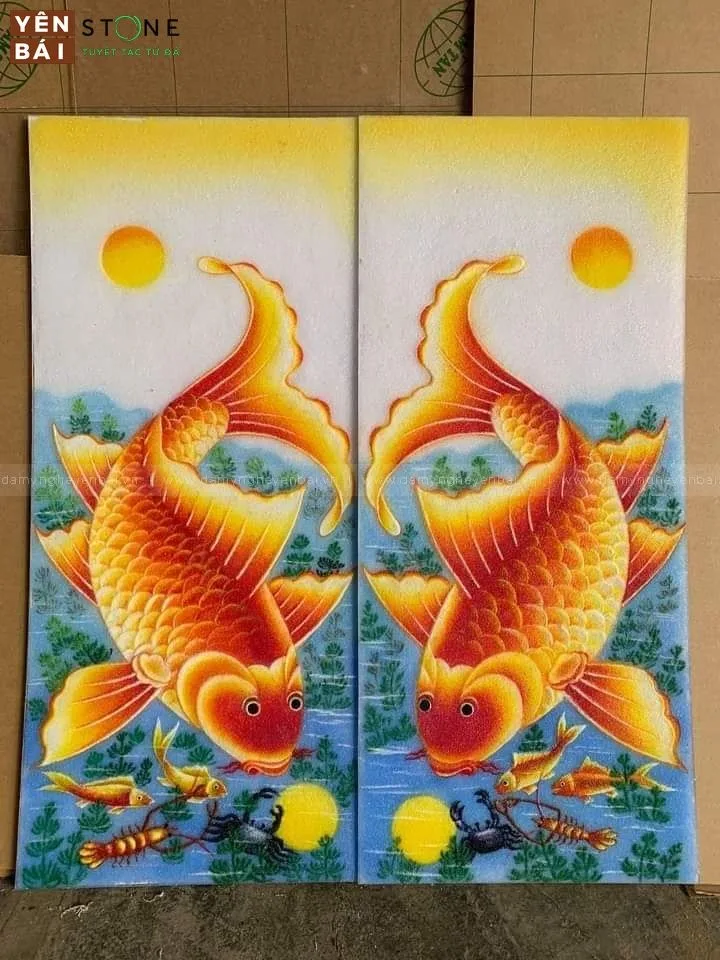 Tranh đá treo tường Yên Bái
