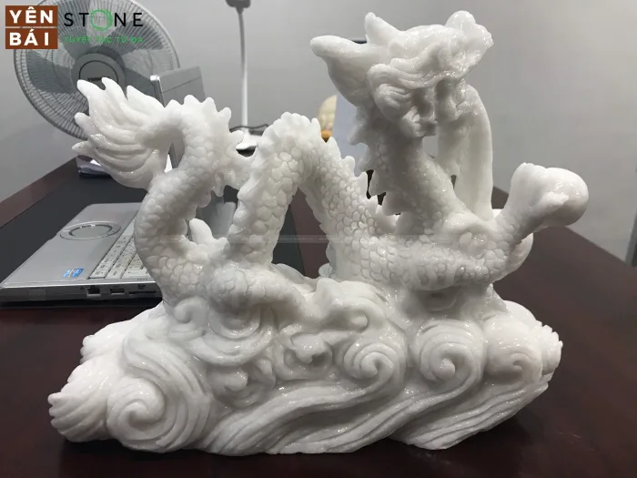 12 con giáp đá trắng — Yên Bái Stone