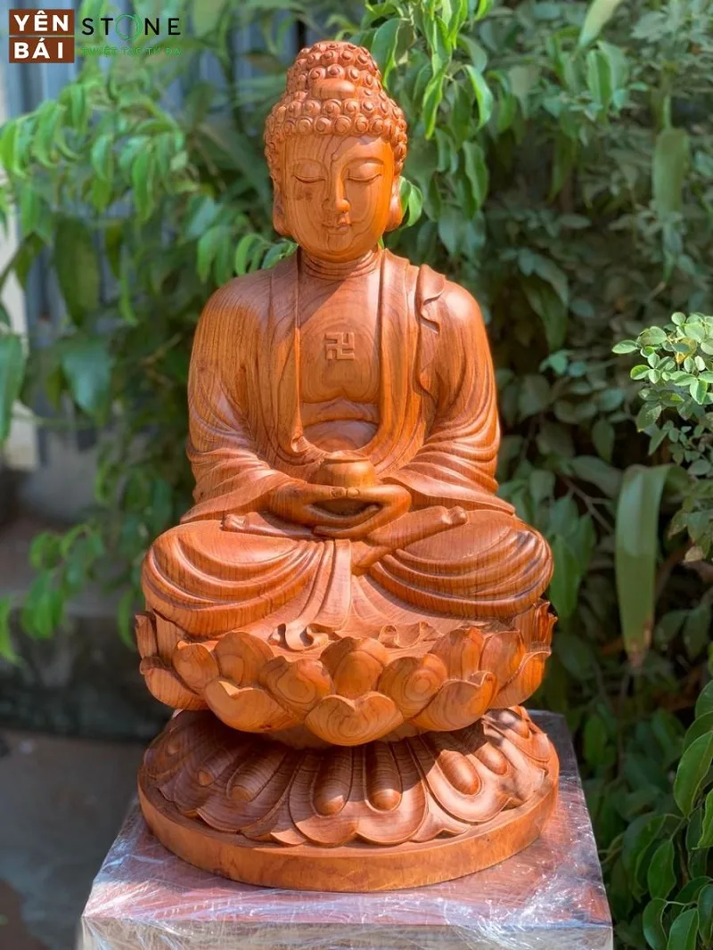 Tượng phật gỗ hương