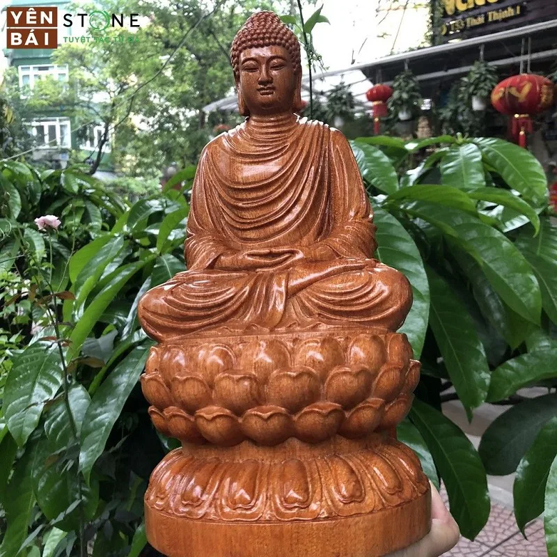 tượng phật gỗ hương
