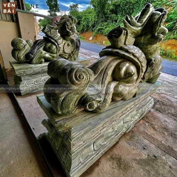 Tỳ hưu đá để cổng