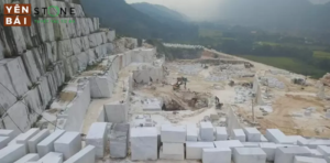 Đá Slab Trắng Yên Bái
