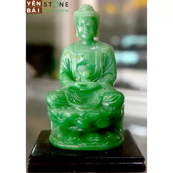 Tượng Phật đá xanh ngọc yên bái
