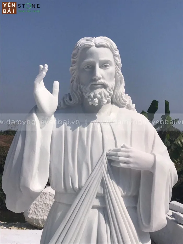 Tượng Công Giáo đá trắng Yên Bái (ảnh 3)