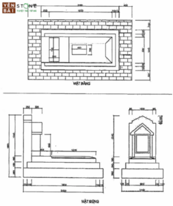 Bản vẽ thiết kế xây mộ