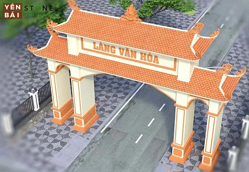 Tổng hợp tất tần tật những mẫu cổng làng đẹp và độc đáo nhất — Yên Bái Stone