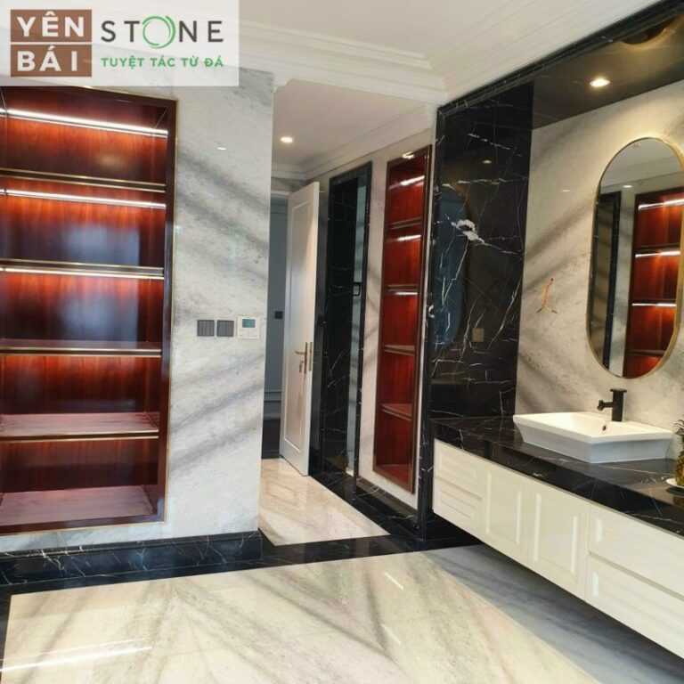 Công Trình Đá Ốp Nhà Tắm, Nhà Vệ Sinh Cao Cấp