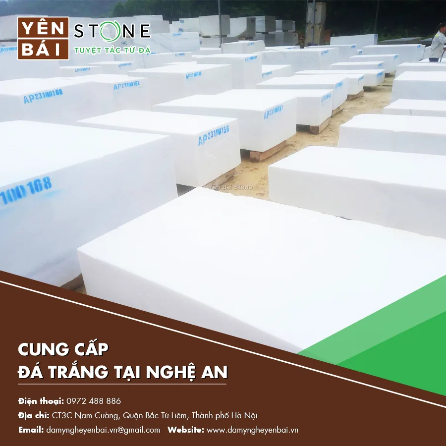 Tư vấn tìm cơ sở cung cấp đá trắng tại Nghệ An tốt nhất — Yên Bái Stone