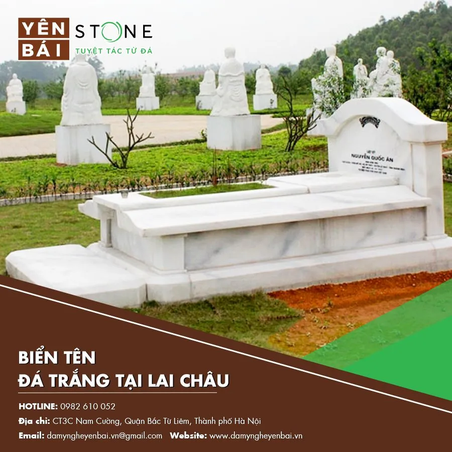 Tìm hiểu về biển tên đá trắng tại Lai Châu — Yên Bái Stone