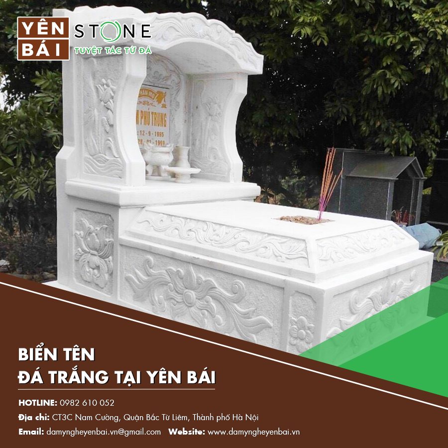 Biển tên đá trắng tại Yên Bái – Khám phá vẻ đẹp từ thiên nhiên cho không gian — Yên Bái Stone