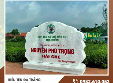 Tìm kiếm biển tên đá trắng tại Hòa Bình phù hợp