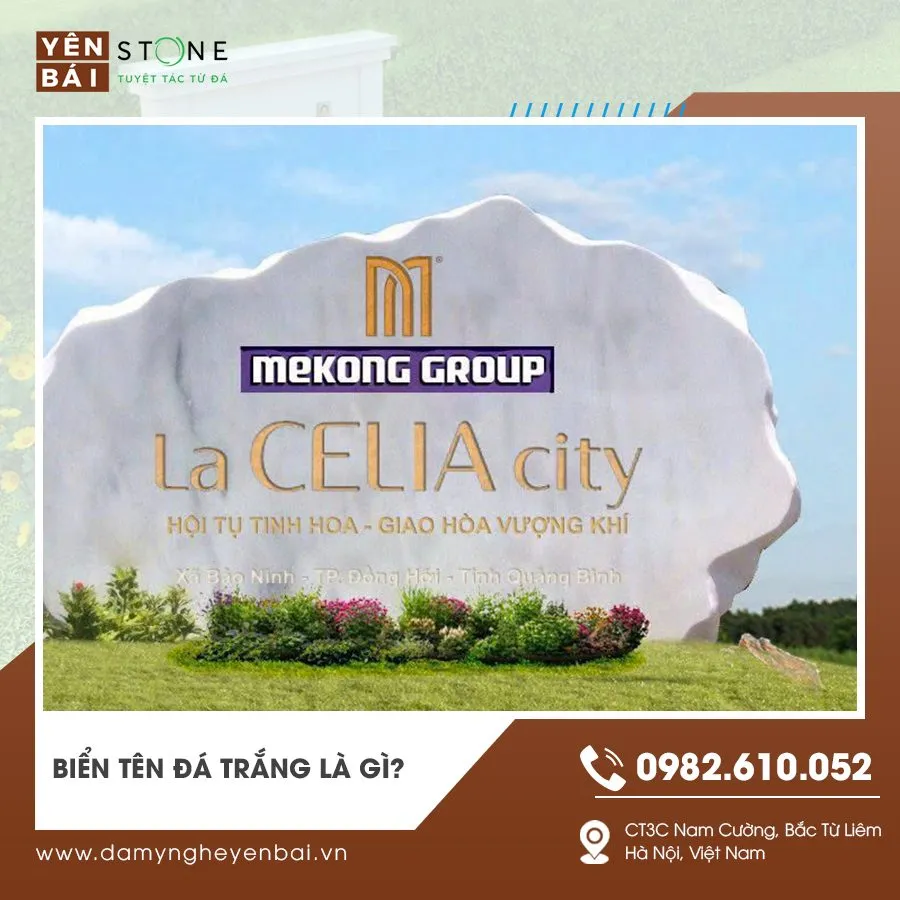 Ứng dụng của biển tên đá trắng là gì? — Yên Bái Stone