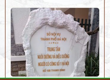 Biển tên cơ quan nhà nước bằng đá – Biểu tượng uy tín và trang trọng