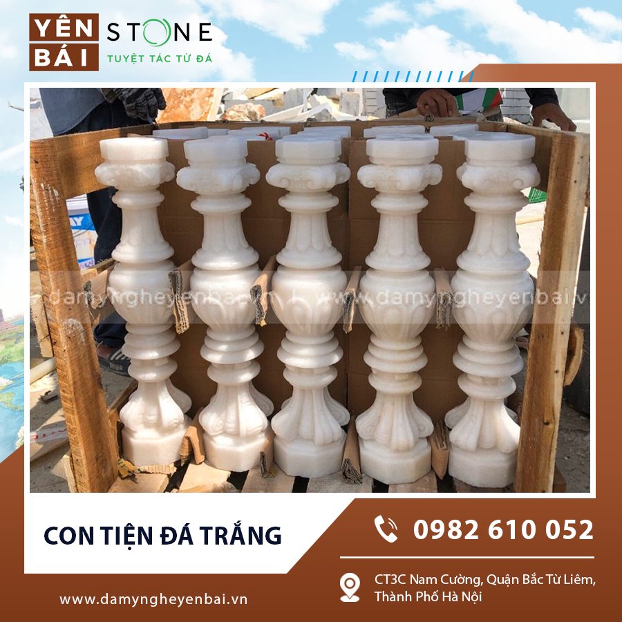 Con tiện đá trắng – Biểu tượng của sự tinh tế và sang trọng — Yên Bái Stone
