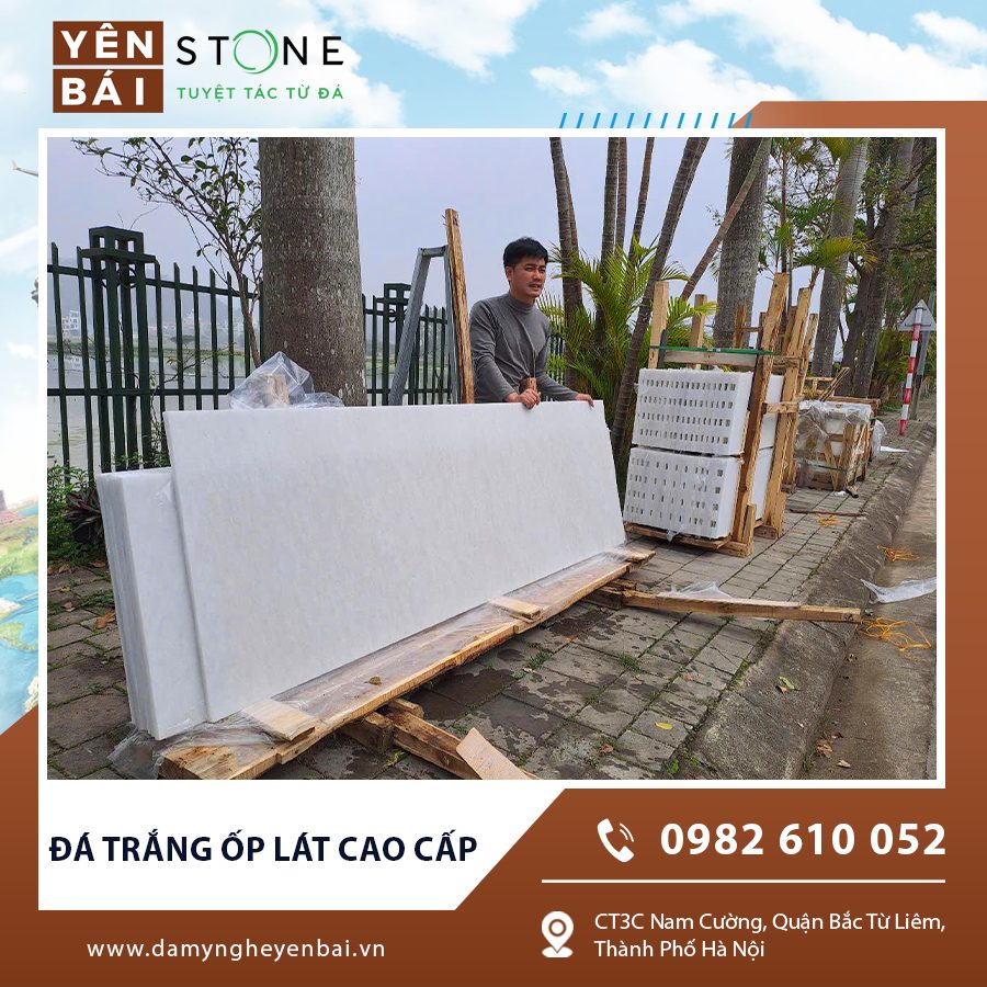 Đá trắng ốp lát cao cấp tạo cảm giác sáng thoáng và hiện đại cho ngôi nhà Đá trắng ốp lát cao cấp tạo cảm giác sáng thoáng và hiện đại cho ngôi nhà