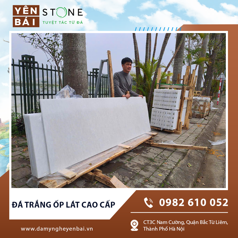 Đá trắng ốp lát cao cấp tạo cảm giác sáng thoáng và hiện đại cho ngôi nhà Đá trắng ốp lát cao cấp tạo cảm giác sáng thoáng và hiện đại cho ngôi nhà
