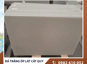 Đá trắng ốp lát cắt quy cách theo yêu cầu cho công trình hiện đại