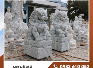 Nghê đá – Biểu tượng linh thiêng trong văn hóa Việt
