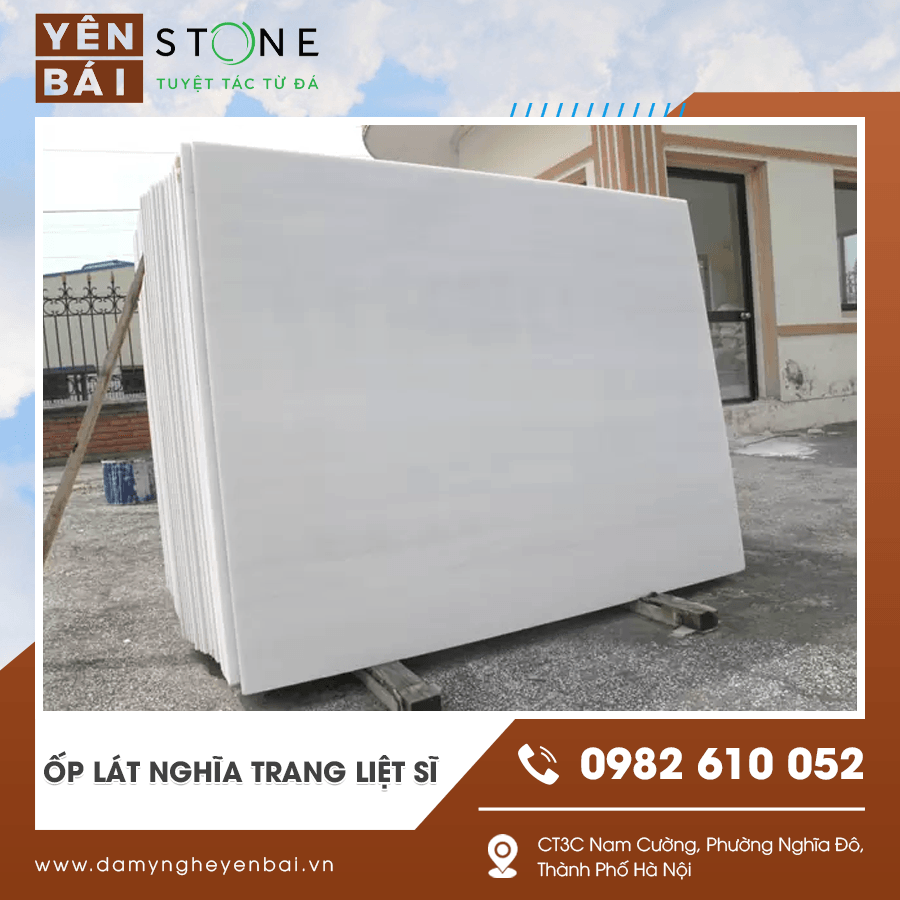 Ốp lát nghĩa trang liệt sĩ – Giải pháp bền vững cho công trình tri ân trang nghiêm