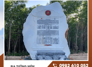 Bia tưởng niệm là gì? Giá bao nhiêu? Thi công ở đâu uy tín?