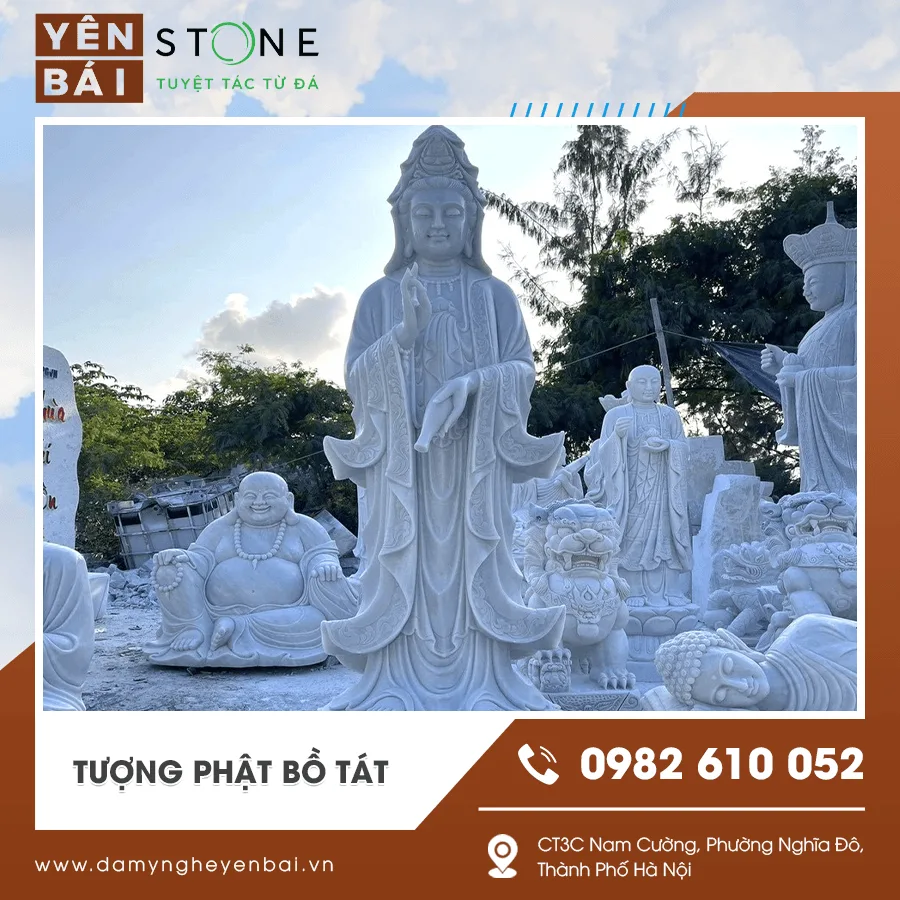 Tượng Phật Bồ Tát là gì? Giá bao nhiêu? Đặt chế tác ở đâu uy tín? — Yên Bái Stone