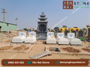 lắp đặt khu mộ